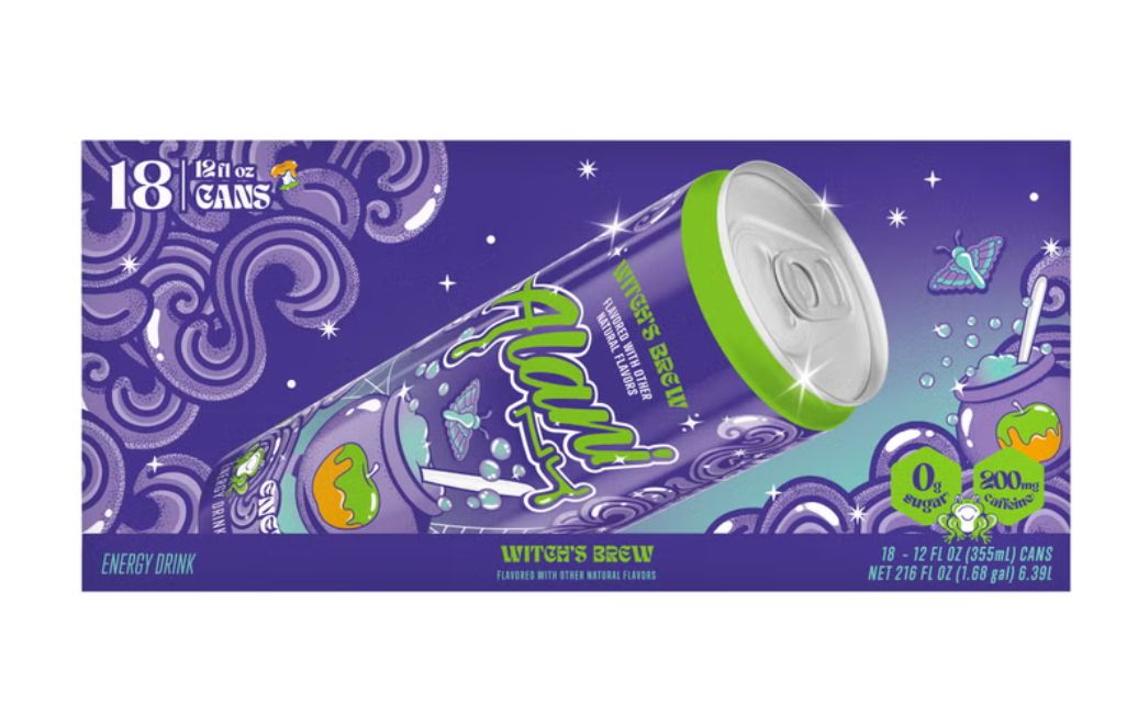 Alani Nu Energy Drink, Witch's Brew, 12 fl oz, 18-count Item 1937492