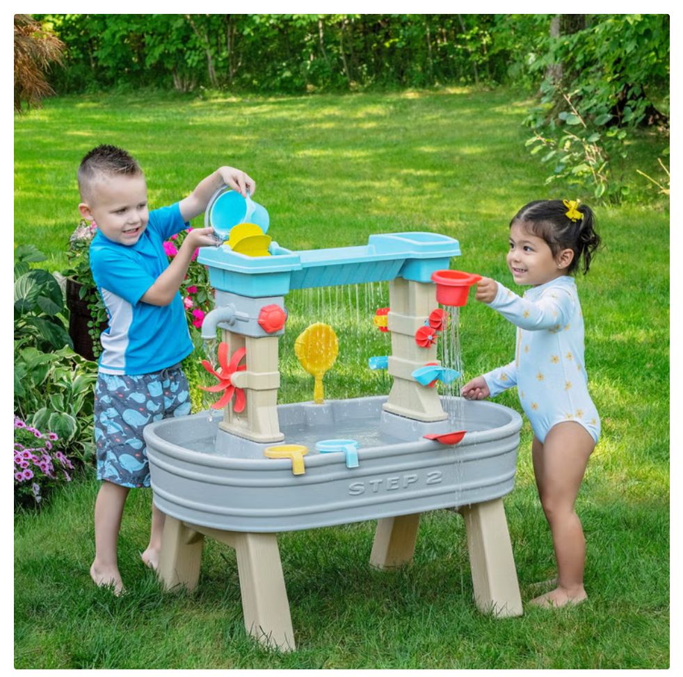 Step2 Rain Showers &amp; Flow Water Table Item 1740009 | Model 432600