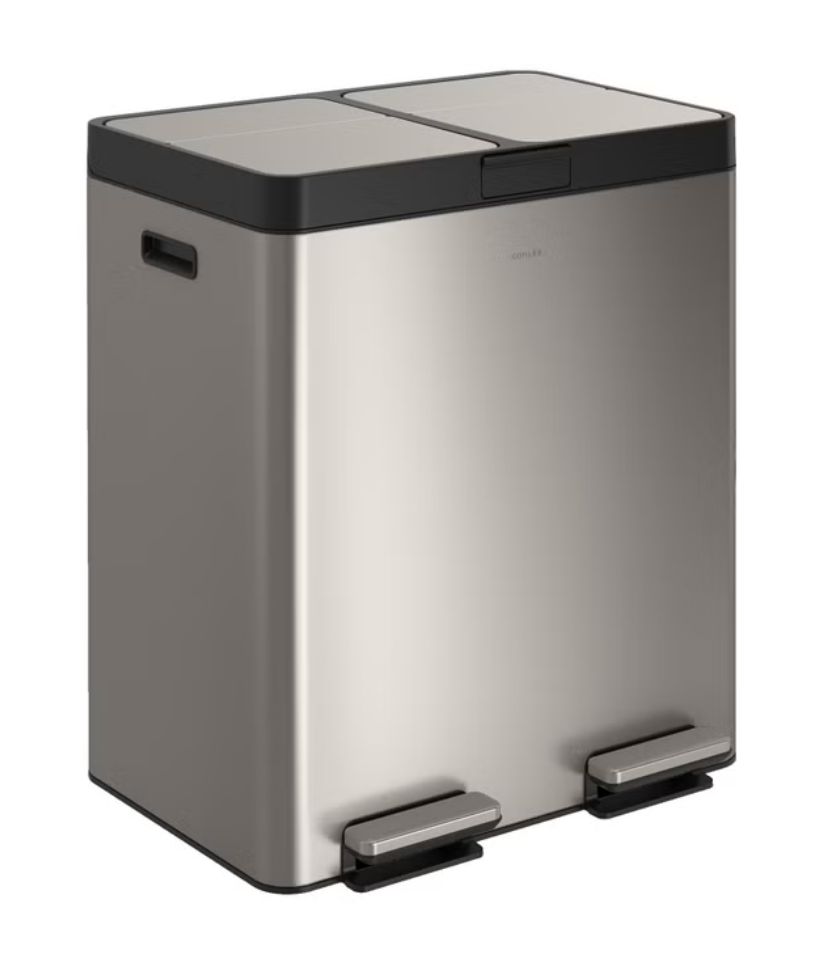 Kohler 82L Dual Bin Step Trash Can Item 1798339 | Model 23828-BST