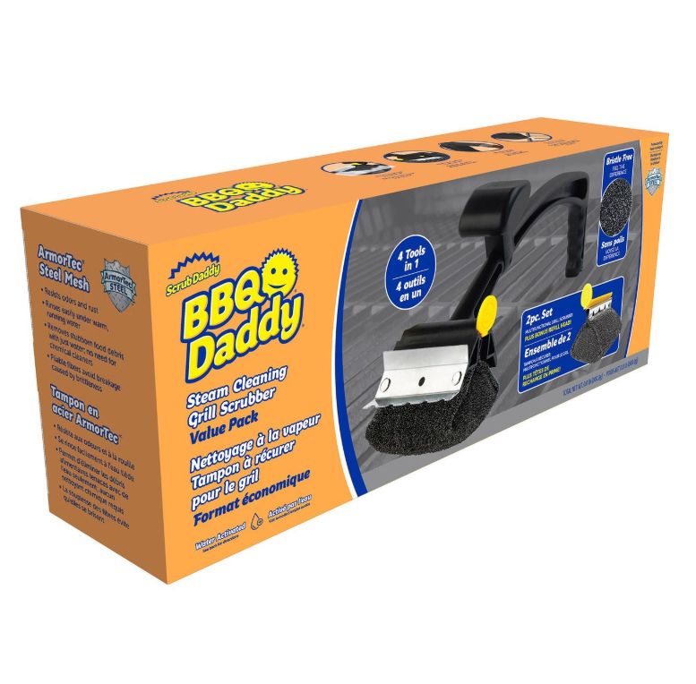 ScrubDaddy BBQDaddy Steam Cleaning Grill Brush Item: 1882120