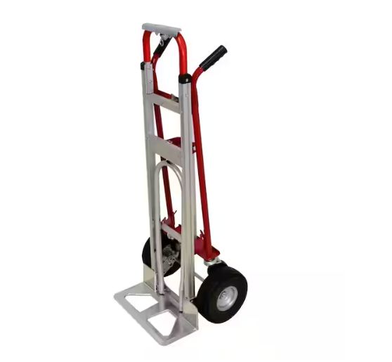 Milwaukee 1,000 lbs. Capacity 4-in-1 Hand Truck Item 1966355