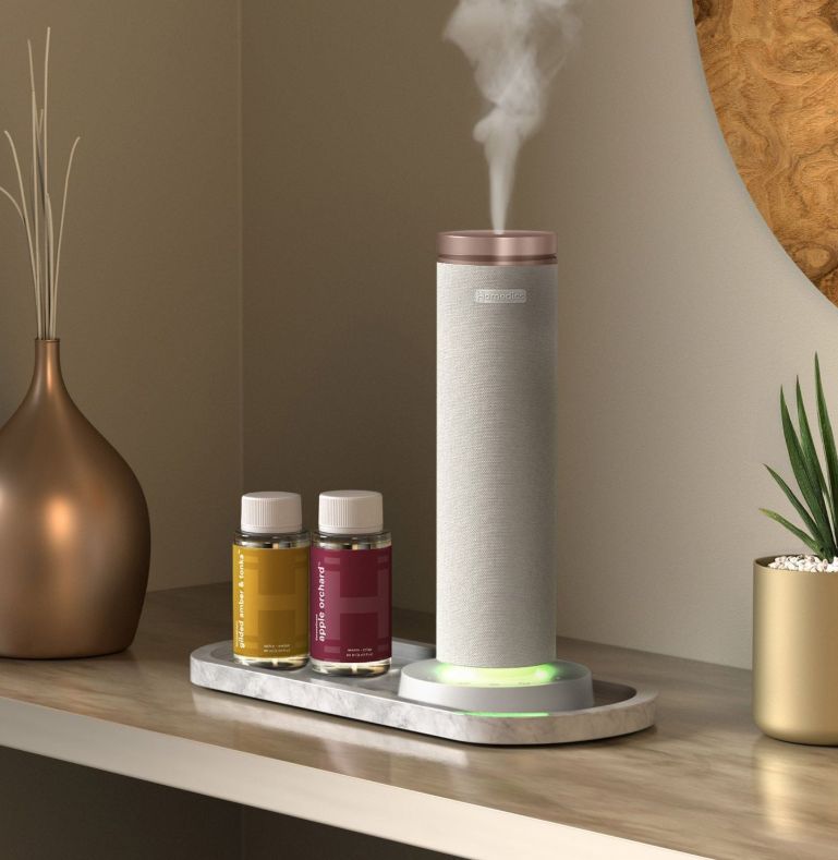 Homedics SereneScent Portable Waterless Home Fragrance Diffuser Bundle Item: 3748527