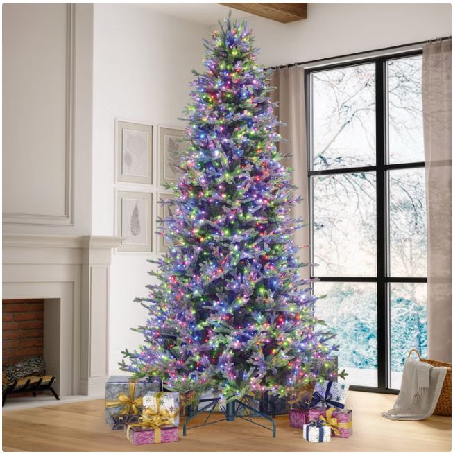 9' Pre-Lit Radiant Micro LED with Twinkle Artificial Christmas Tree Item 1455658| Model TG90P4826DD5