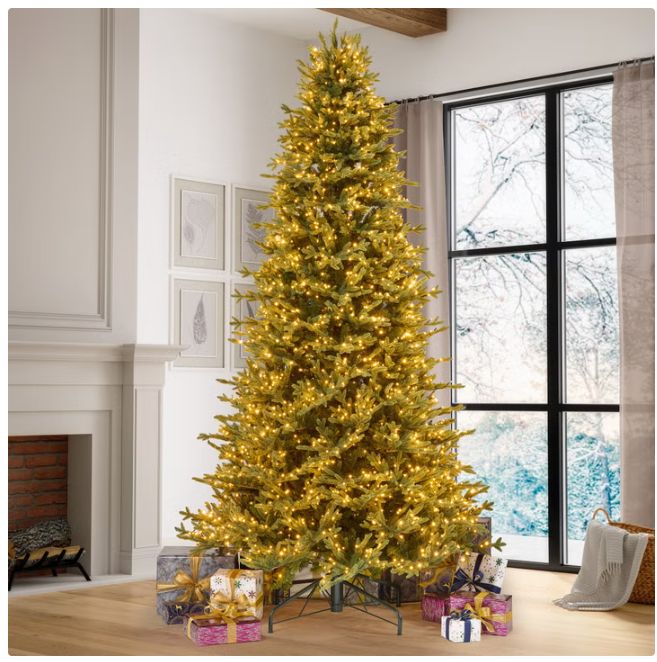 9' Pre-Lit Radiant Micro LED with Twinkle Artificial Christmas Tree Item 1455658| Model TG90P4826DD5