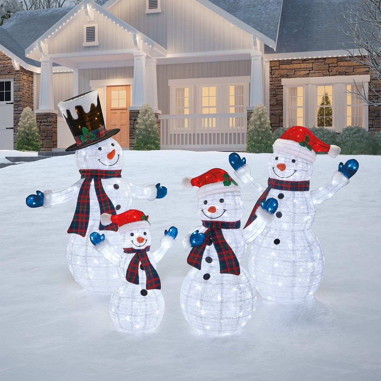 Snowman Family Set of 4 TOYS/SEASONAL Item #1739950