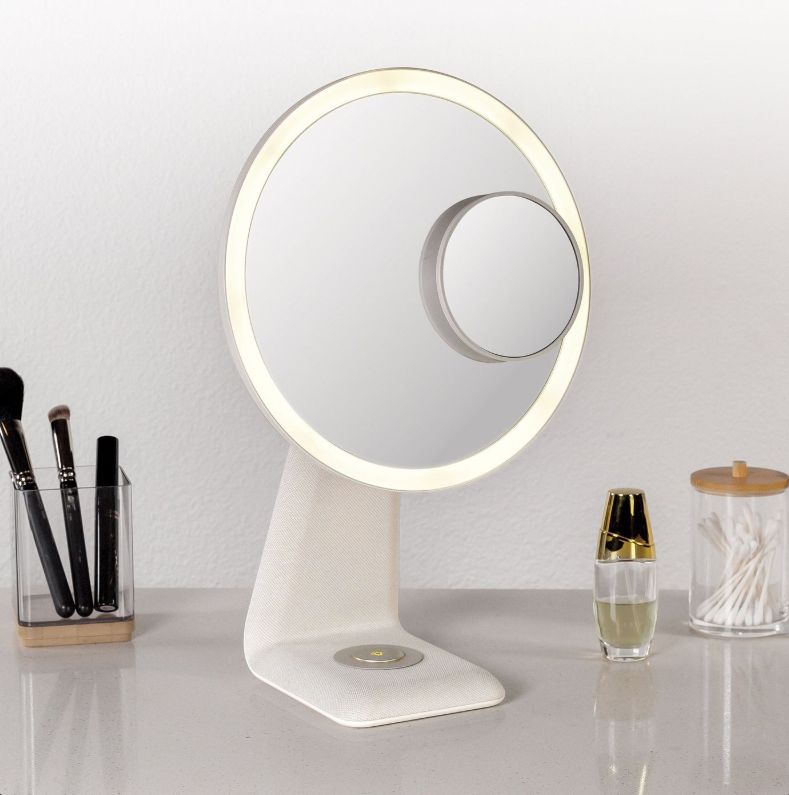 Allspace 2-in-1 LED Mirror and Tabletop Lamp Item #1733535