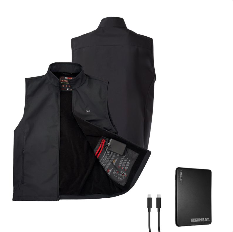 32 Degrees Rechargeable Heated Vest Size: Small item 1872100