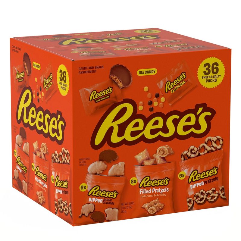 Reese's Sweet and Salty Variety Pack, 36 Count Candy &amp; Snacks Item #2075848