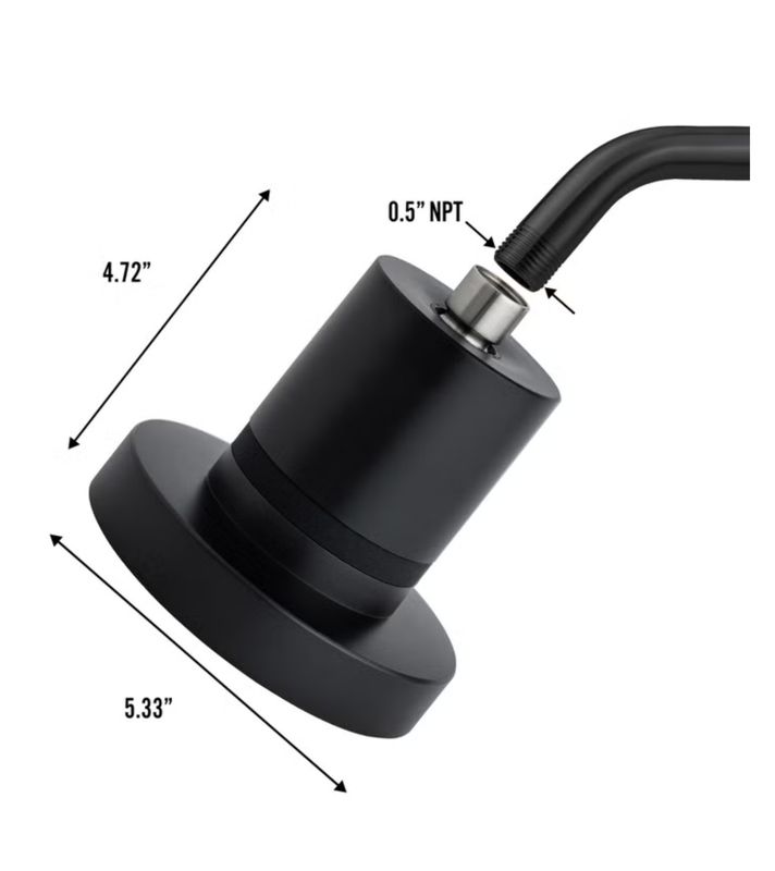 The Jolie Filtered Showerhead Bundle with Replacement Filters  Matte Black Item 1998770