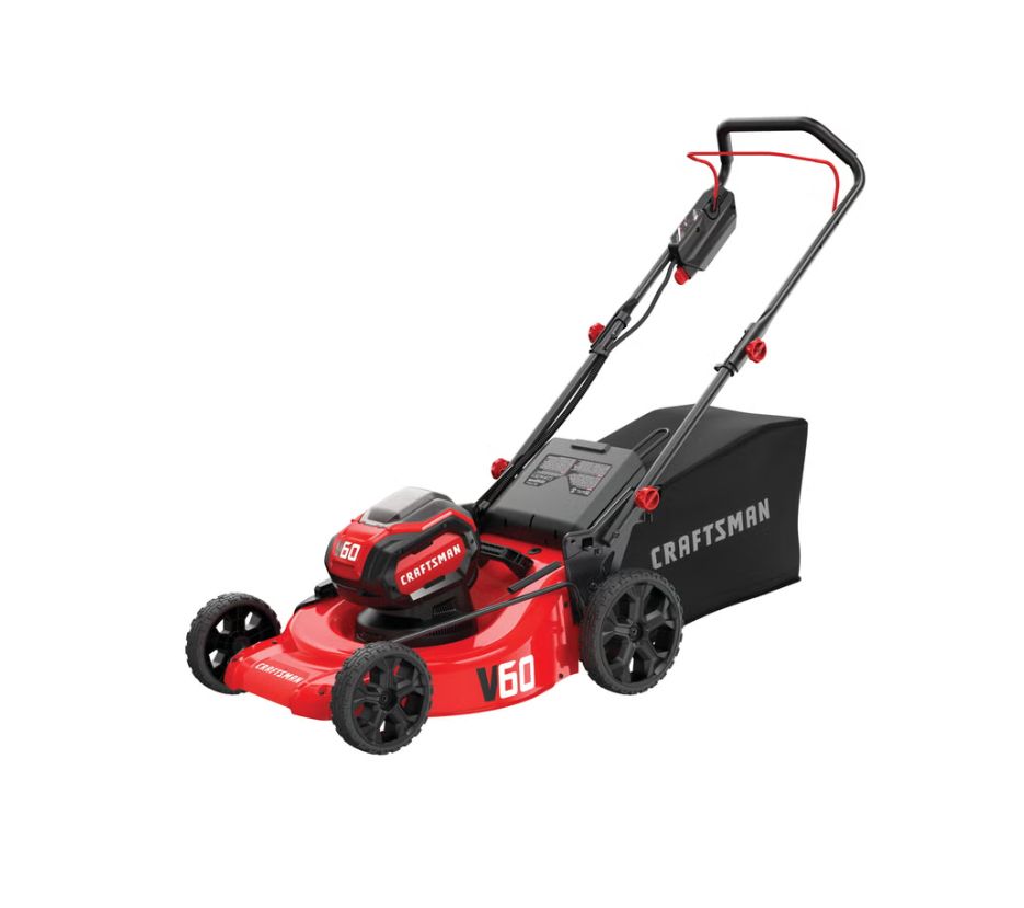 Craftsman 60V 21" Push Mower with 5Ah Battery and Charger Item 1515516 | Model CMCMW260P