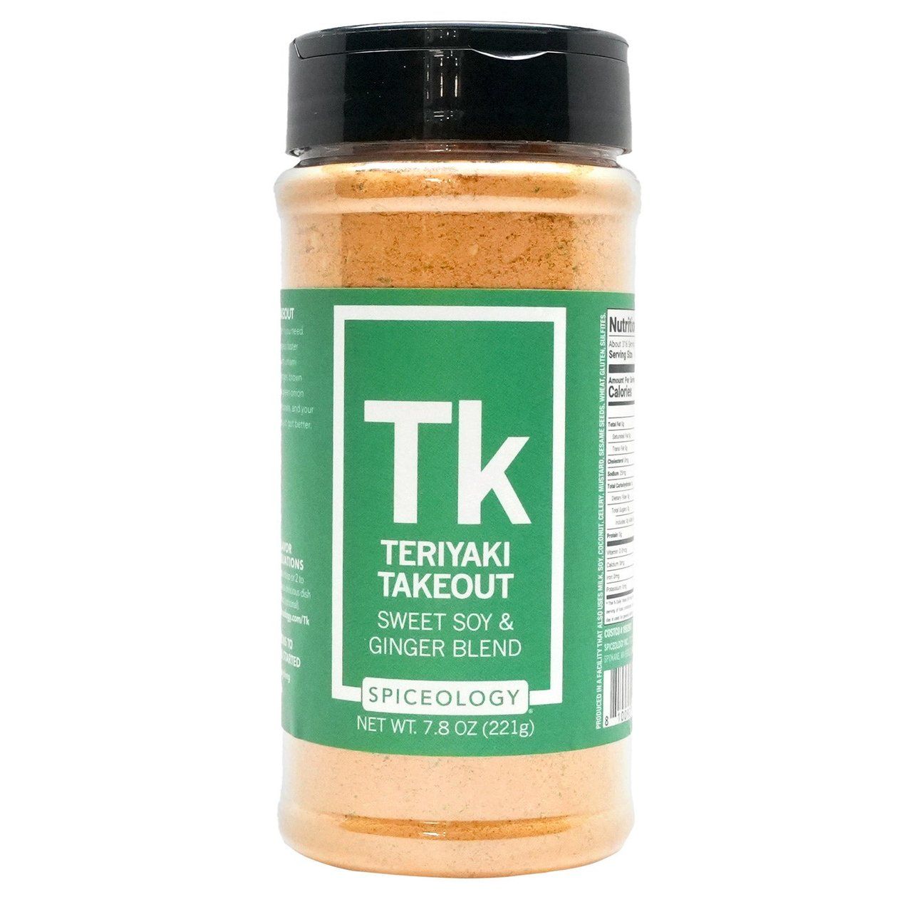 Spiceology Teriyaki Takeout Rub 7.8 Ounce Container Item #1952907