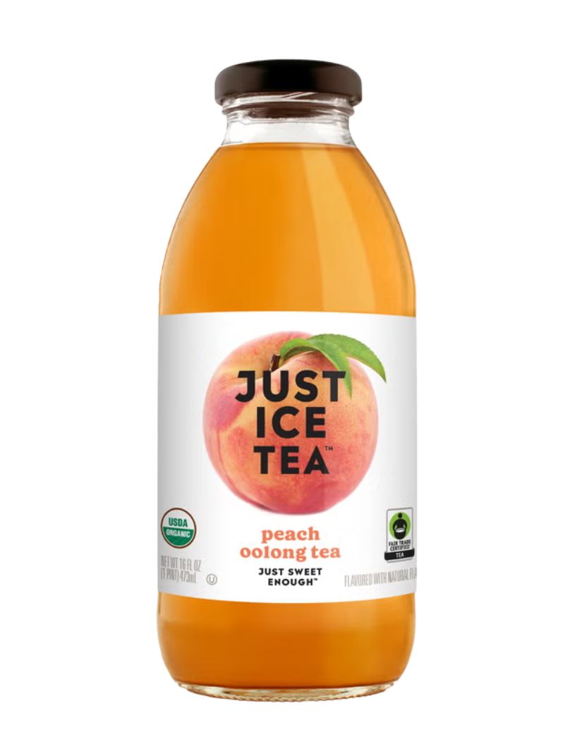 Just Ice Tea Oolong Tea, Peach, 16 fl oz, 1 ct Item 2063979