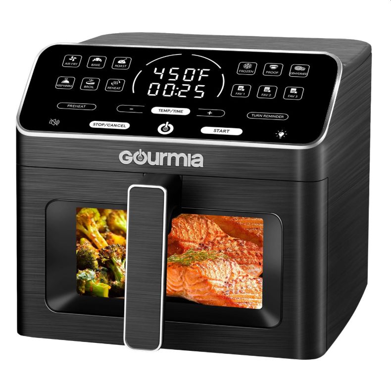 Gourmia 9-Qt Digital Air Fryer with Ceramic Coating Item: 7232432