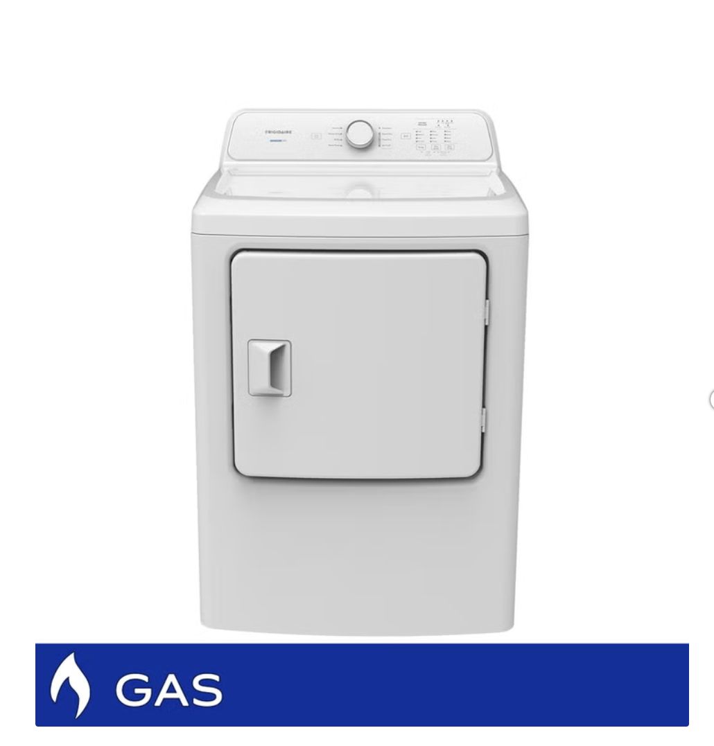 Frigidaire 7.0 cu. ft. Gas Dryer with SensorDry Technology Item 1893041 | Model FLVG7000AW
