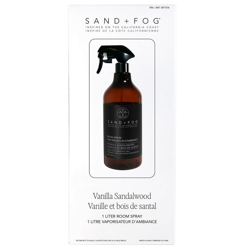 Sand + Fog Room Spray 1L Vanilla Sandalwood Item #1877376