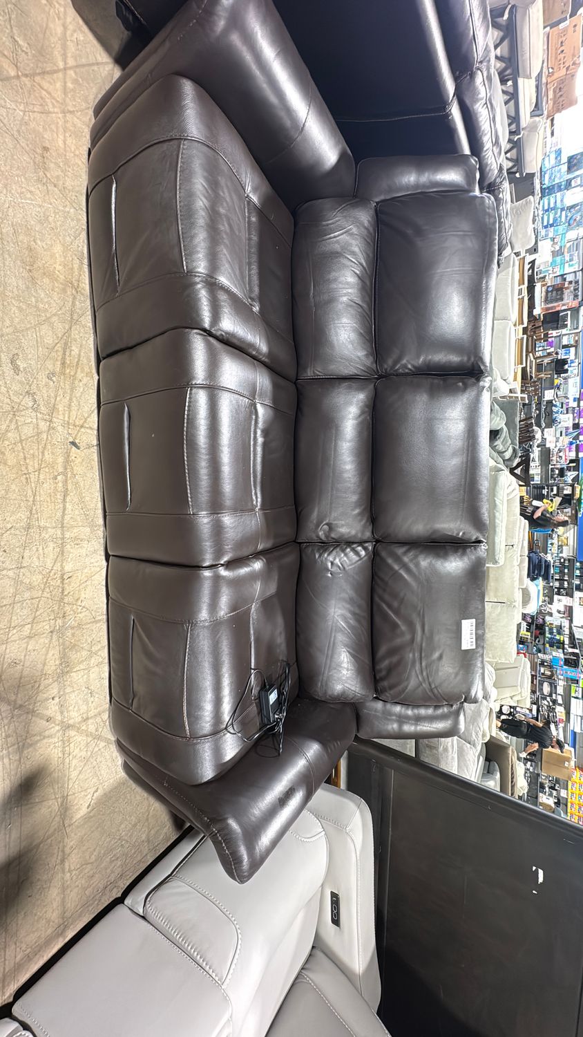 Alba Leather Power Reclining Sofa with Power Headrests Item 1861792