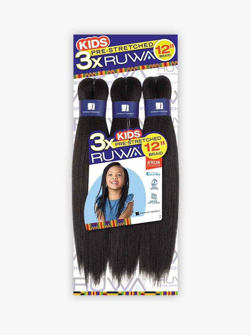 3X Kids Ruwa Braid 12" - 2