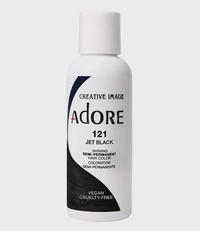 Adore  Semi-Permanent Hair Color #121 Jet Black