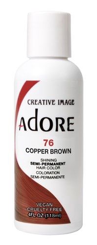 Adore Semi-Permanent Hair Color #076 Copper Brown