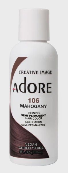 Adore Semi-Permanent Hair Color #106 Mahogany
