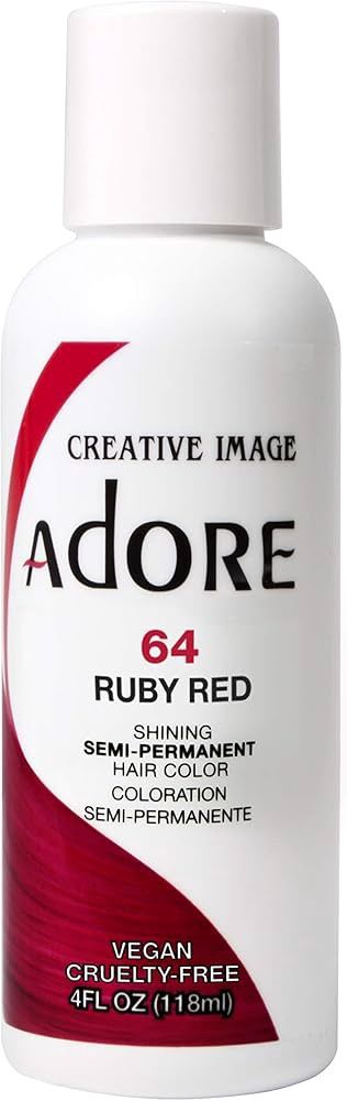 Adore Semi-Permanent Hair Color #064 Ruby Red