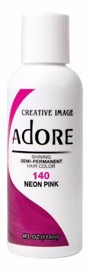 Adore Semi-Permanent Hair Color #140 Neon Pink