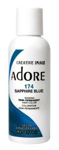 Adore Semi-Permanent Hair Color #174 Sapphire Blue