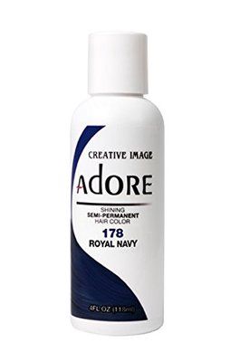 Adore Semi-Permanent Hair Color #178 Royal Navy