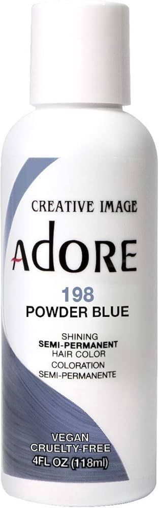 Adore Semi-Permanent Hair Color #198 Powder Blue