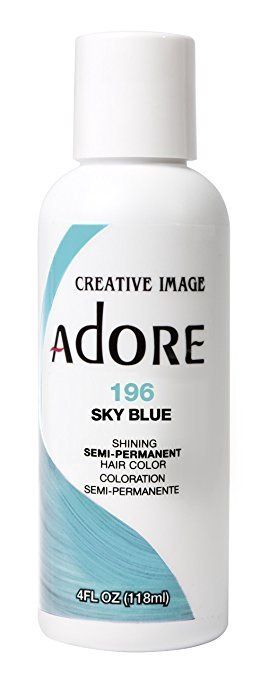 Adore Semi-Permanent Hair Color #196 Sky Blue