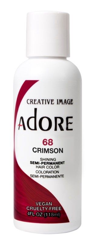 Adore Semi-Permanent Hair Color #68 Crimson