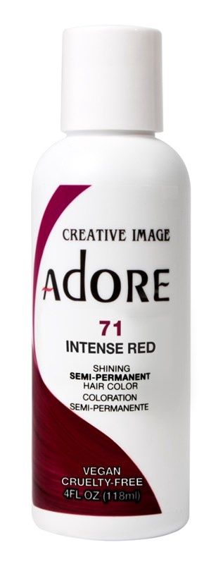 Adore Semi-Permanent Hair Color #71 Intense Red