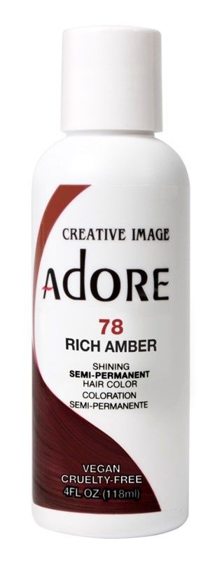 Adore Semi-Permanent Hair Color #78 Rich Amber