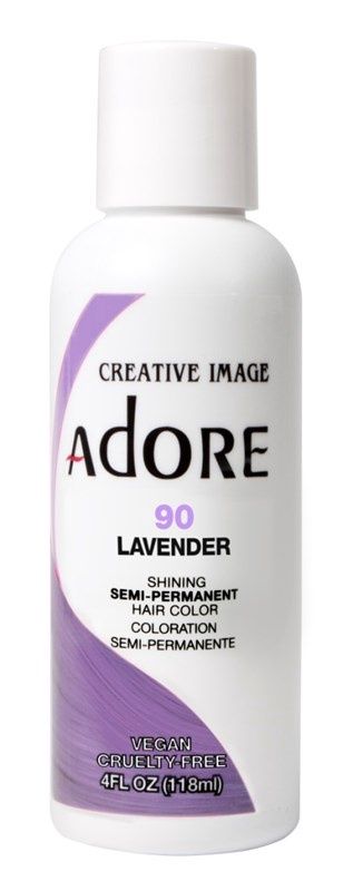 Adore Semi-Permanent Hair Color #90 Lavender