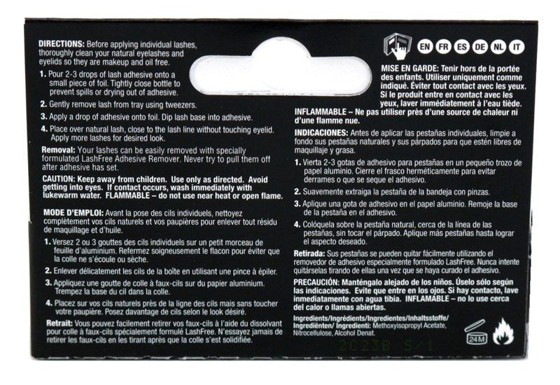 Ardell Lashtite Adhesive Clear 0.12oz Bottle (Black Package)