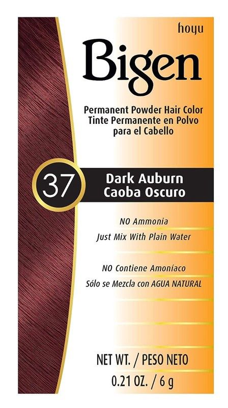 Bigen Powder Hair Color #37 Dark Auburn
