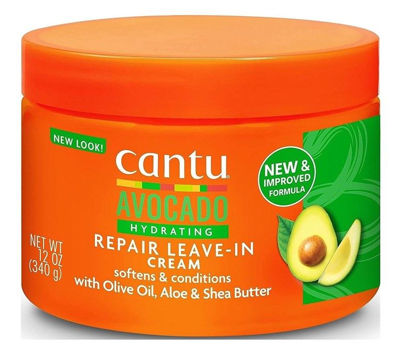 Cantu Avocado Repair Leave-In Hydrating Cream 12oz Jar