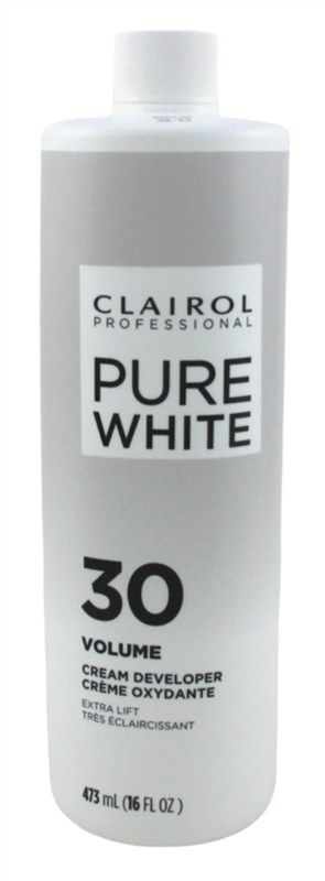Clairol Pure White 30 Creme Developer Extra Lift 16 oz