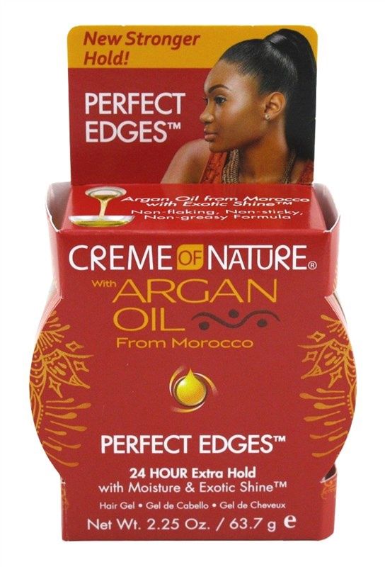 Creme of Nature Argan Oil Perfect Edges Ctrl 2.25oz Jar
