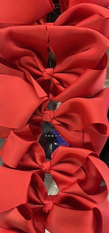 Red Hair Bow