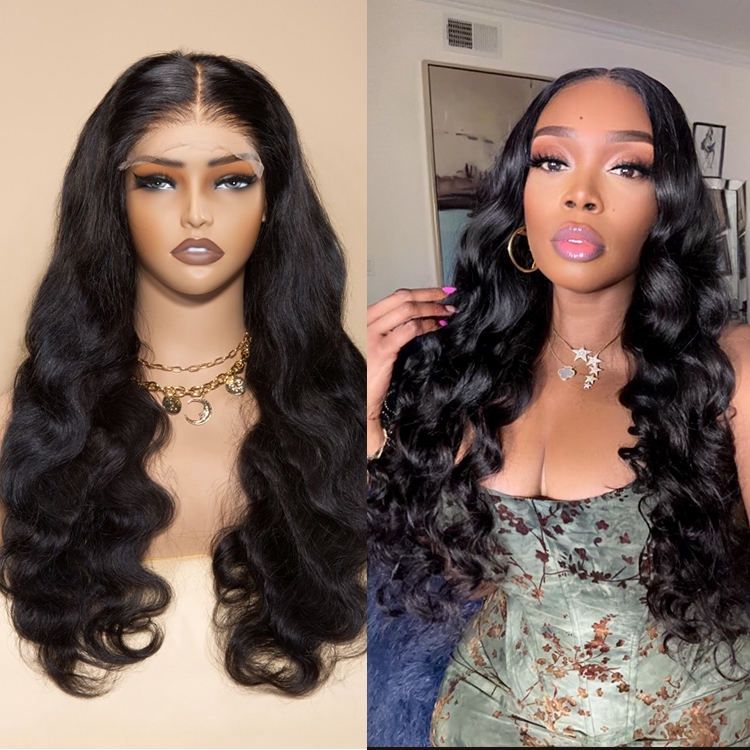 GNBS 13*4 Glueless Frontal Wig - 20" Natural