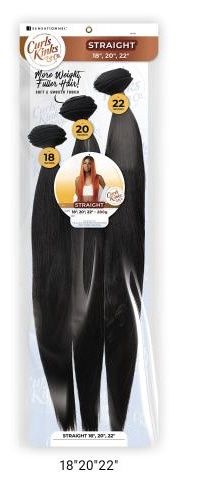 Curls Kinks &amp; Co - Straight 18/20/22 - T1B/30