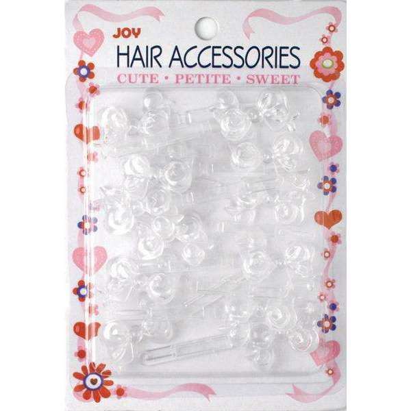 Joy Barrettes (Clear)