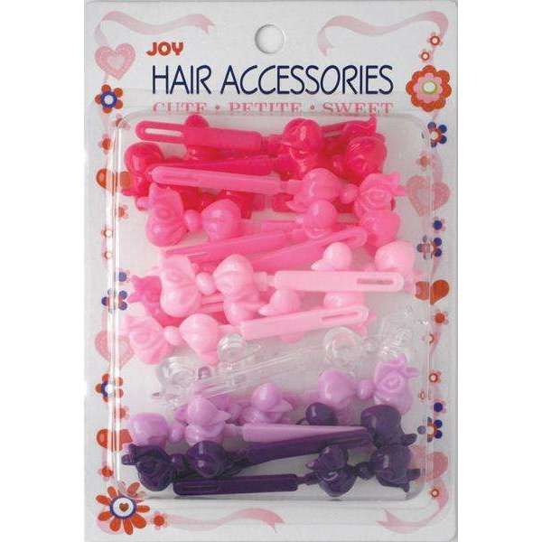 Joy Hair Barrettes Assorted Ribbon