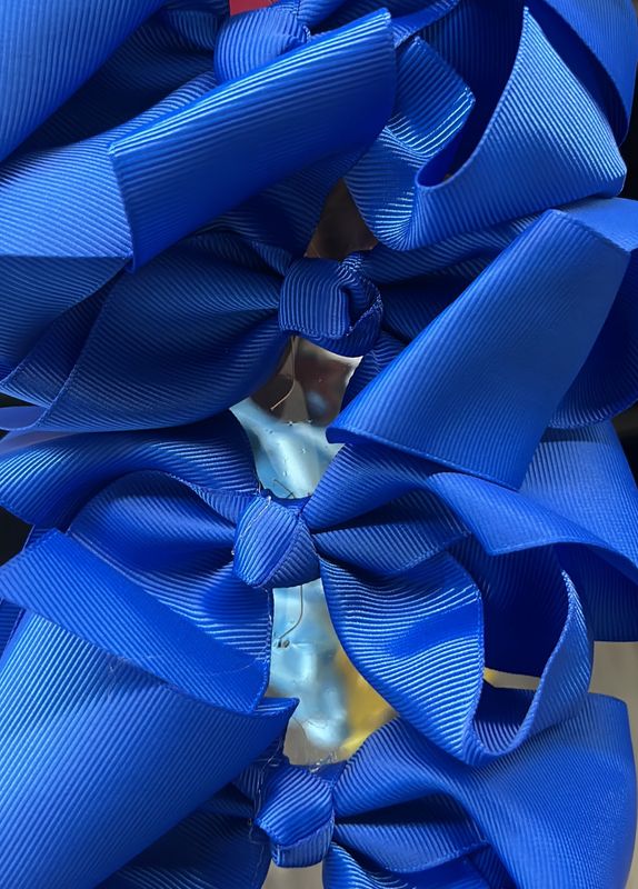 Royal Blue Hair Bow