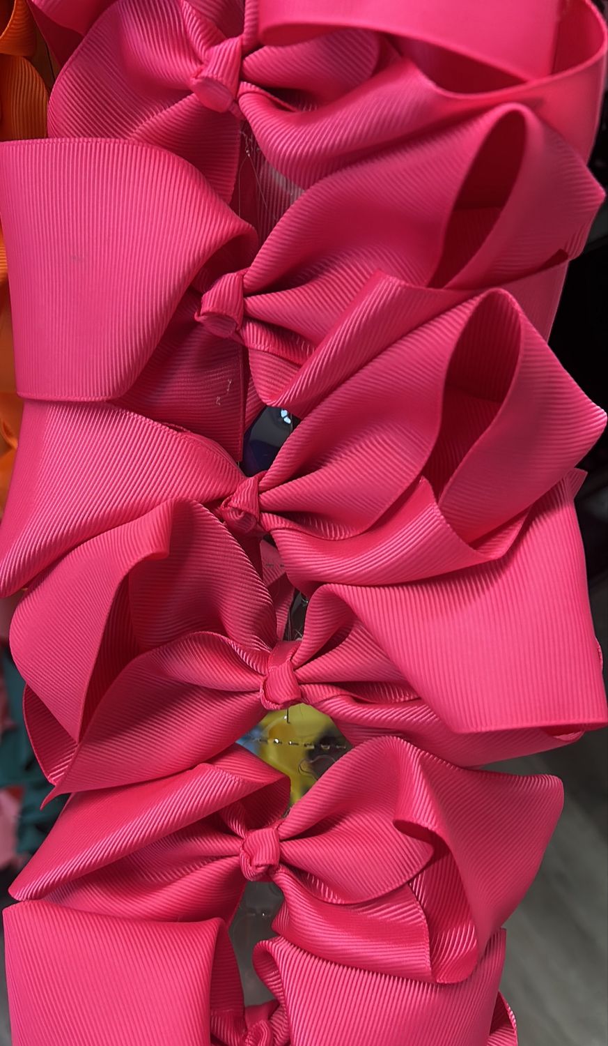 Hot Pink Hair Bow
