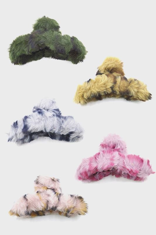 Fur Hair Clip