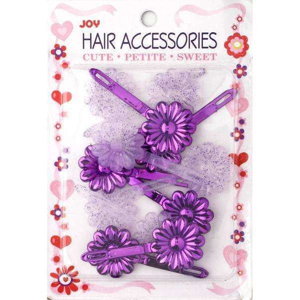 Joy Daisy Barrette (Purple)