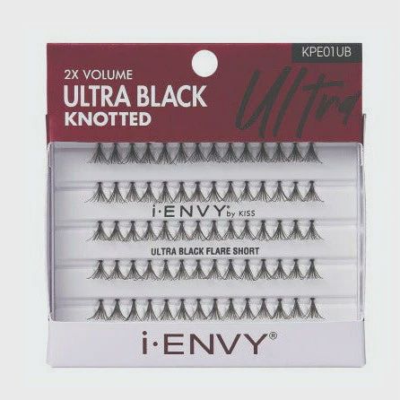 Kiss I Envy Ultra Black Knotted Short Lashes