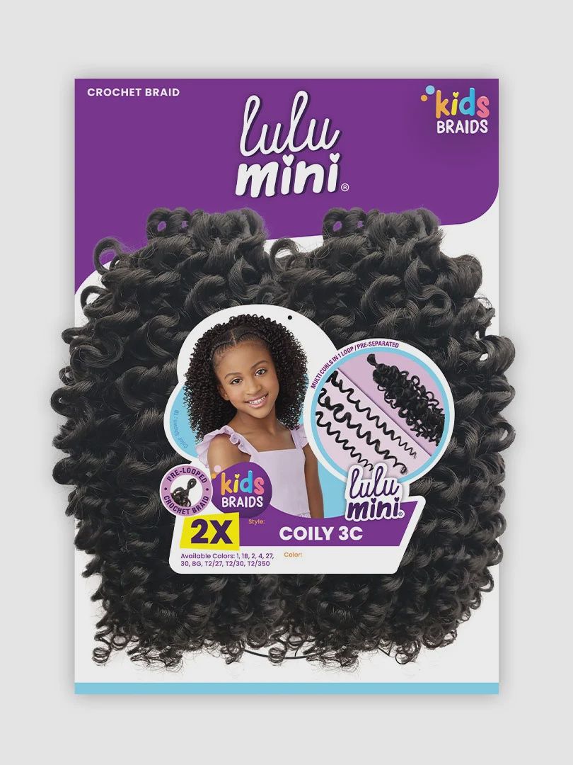 Lulu Mini - SB 2x Coily 3c (Loop), Color: 1